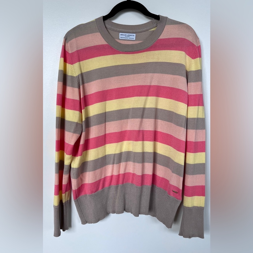Women's Striped Crewneck Sweater